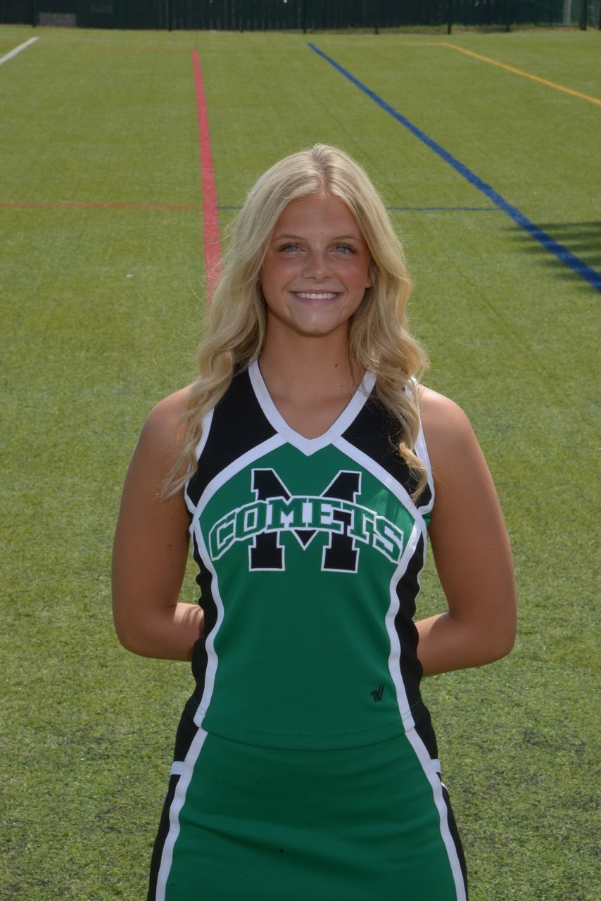 Jayci is a senior on the Mason Fall Cheerleading Team.